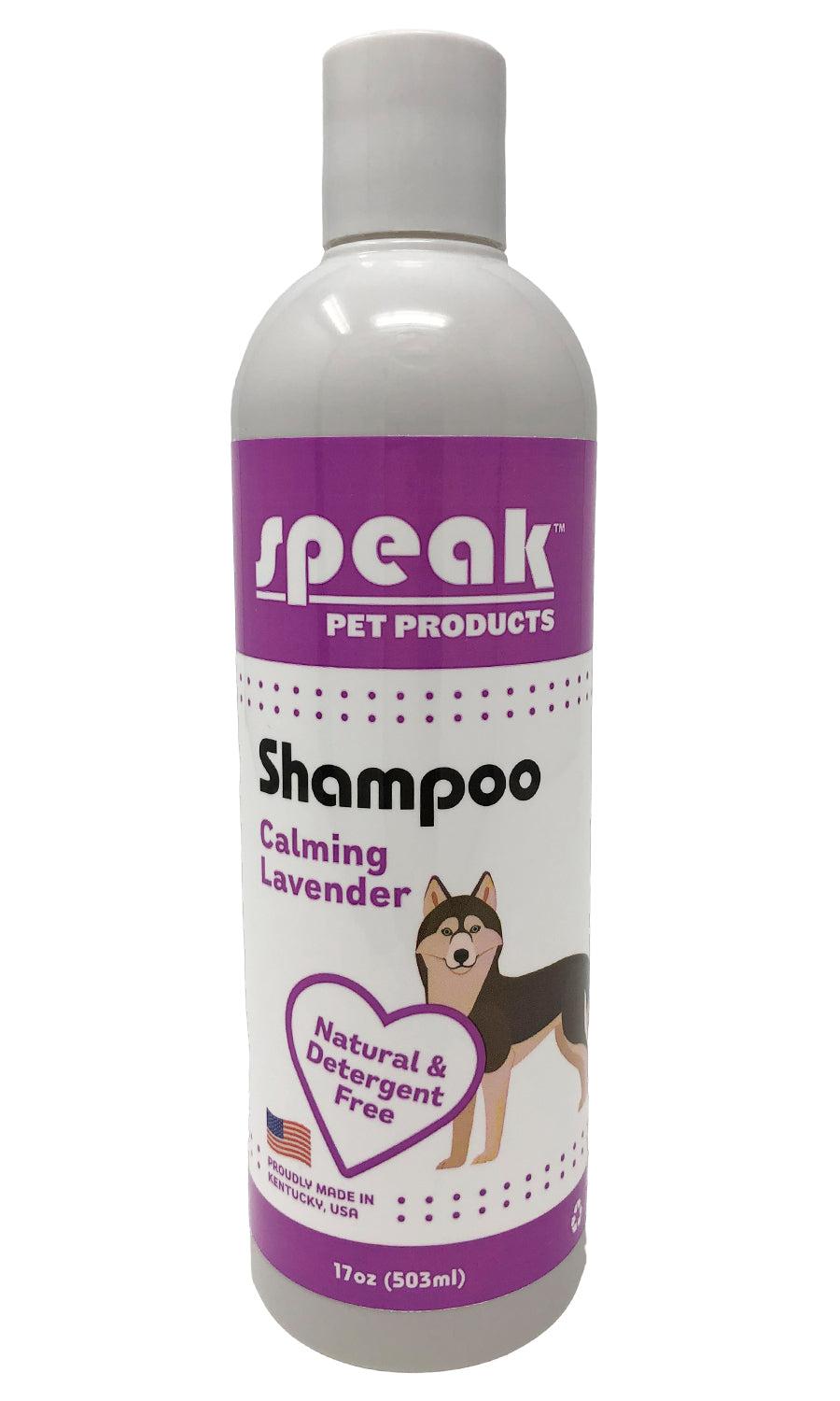 Speak Pet Products Calming Lavender Dog Shampoo, 17-oz