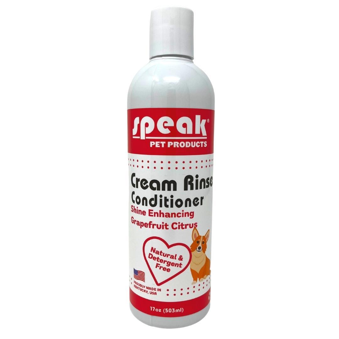 Speak Pet Products Shine Enhancing Grapefruit Citrus Cream Rinse Dog Conditioner