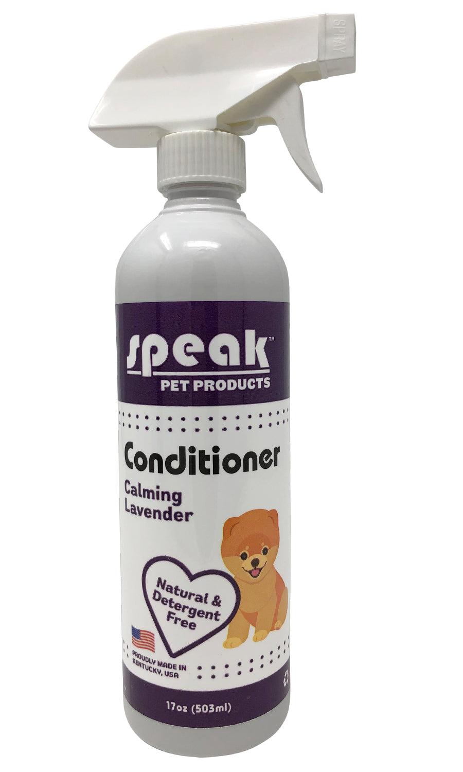 Speak Pet Products Calming Lavender Dog Conditioner, 17-oz