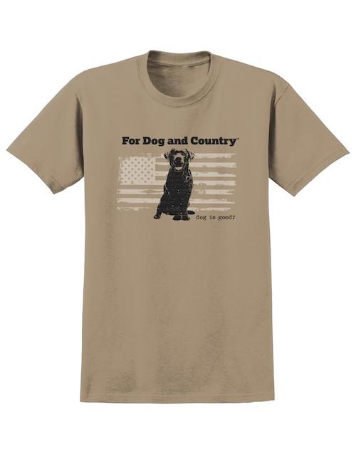 Dog Is Good For Dog and Country Unisex T-shirt