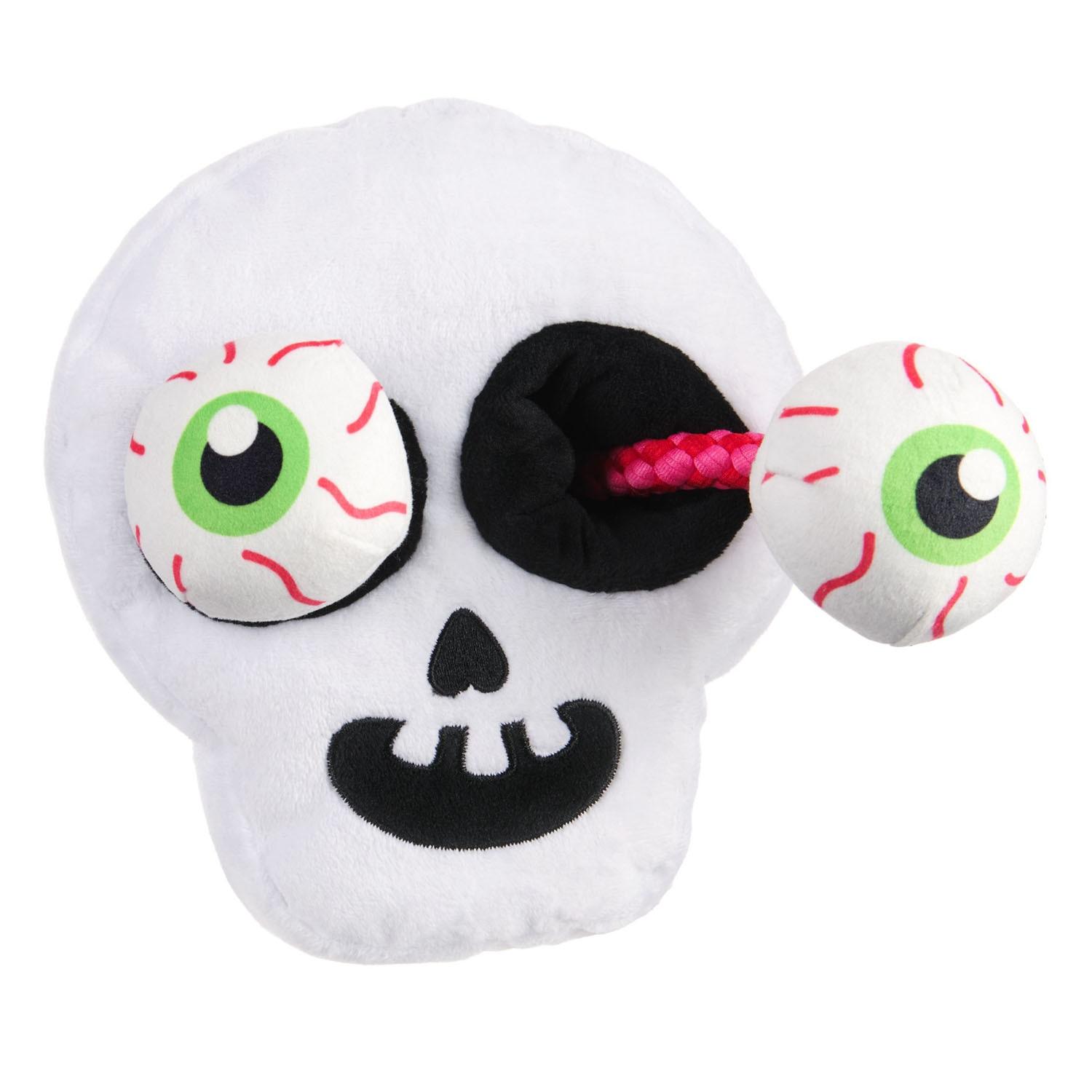 BarkShop Bugeye Man Dog Toy, 9 x 6.25 x 8-in