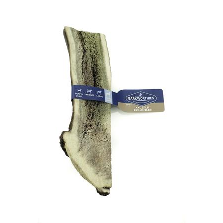 Barkworthies Split Elk Antler Chew Dog Treats, XX-Large
