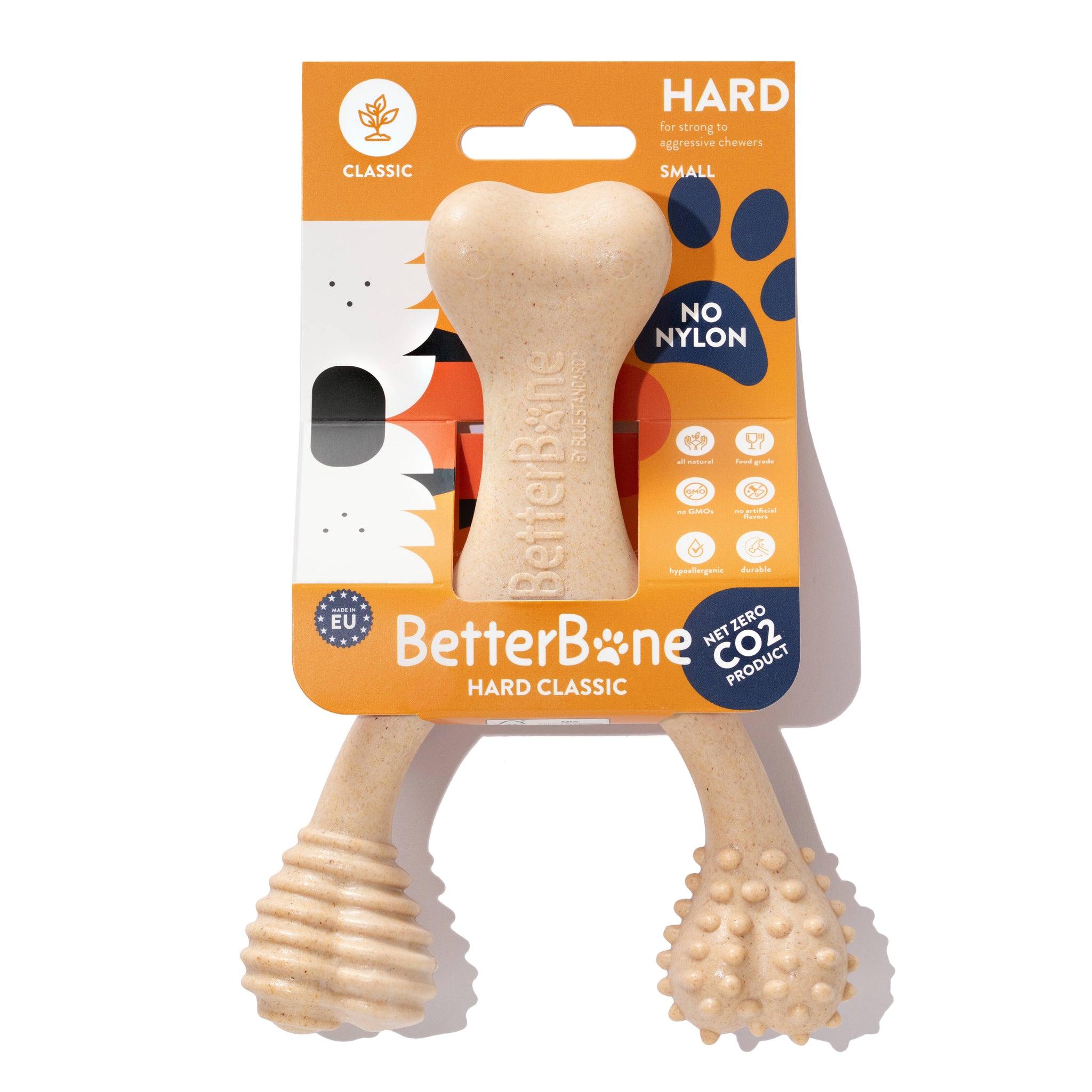 BetterBone Hard Density Natural Hypoallergenic Flavor Dog Toy