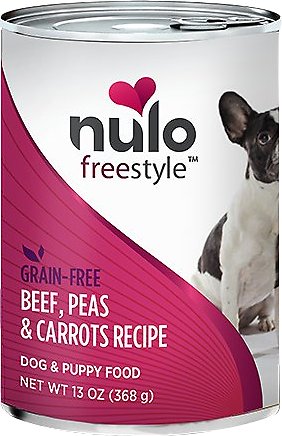 Nulo Dog Freestyle Pate Beef Peas Carrot Recipe Grain Free