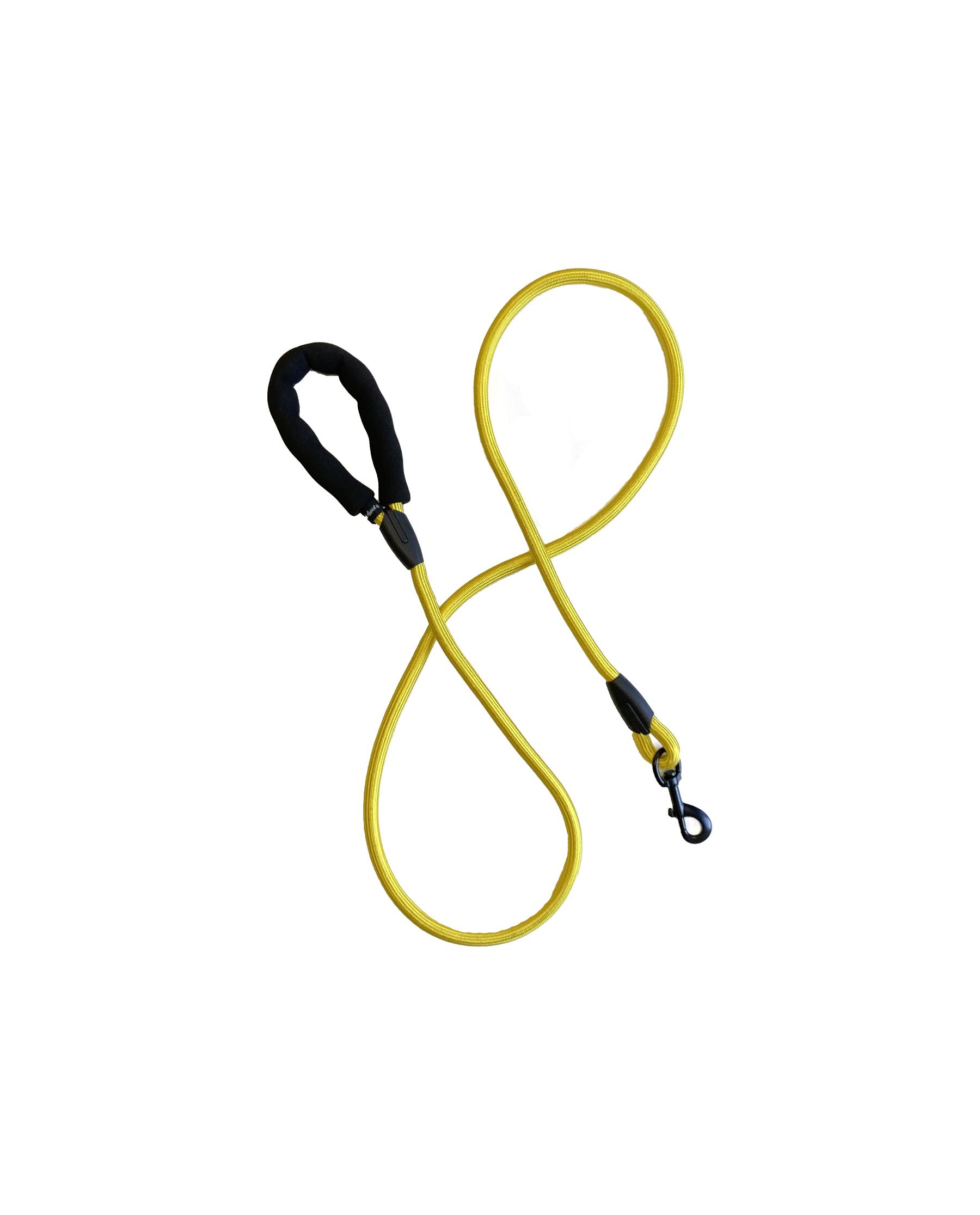 Bark Appeal Rope Dog Leash, Yellow