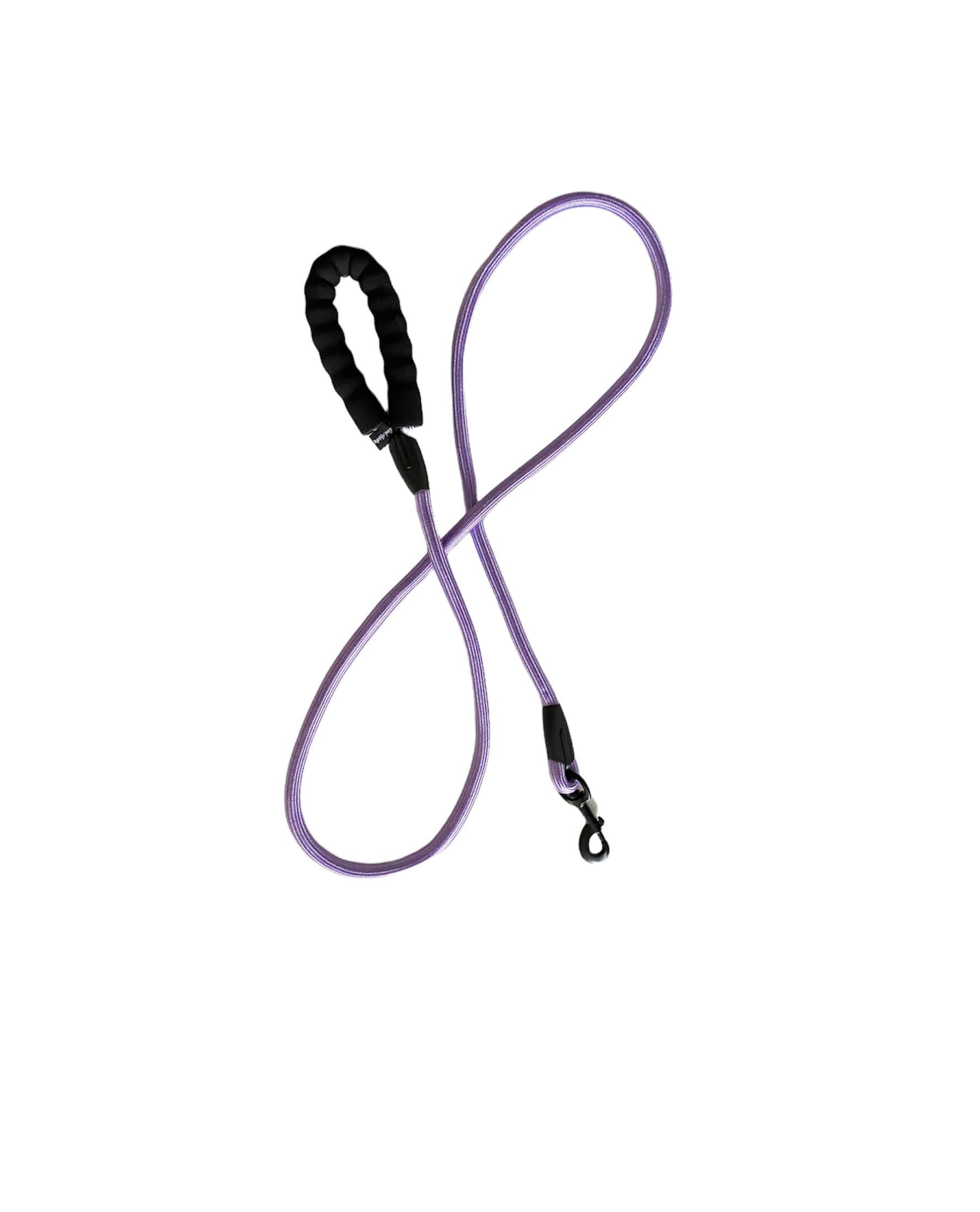 Bark Appeal Rope Dog Leash, Lavender