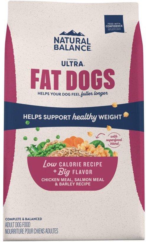 Natural Balance Ultra Fat Dogs Chicken, Salmon & Barley Dry Dog Food