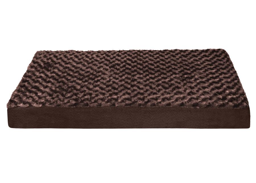 FurHaven Ultra Plush Deluxe Mattress Orthopedic Dog Bed, Chocolate, Large
