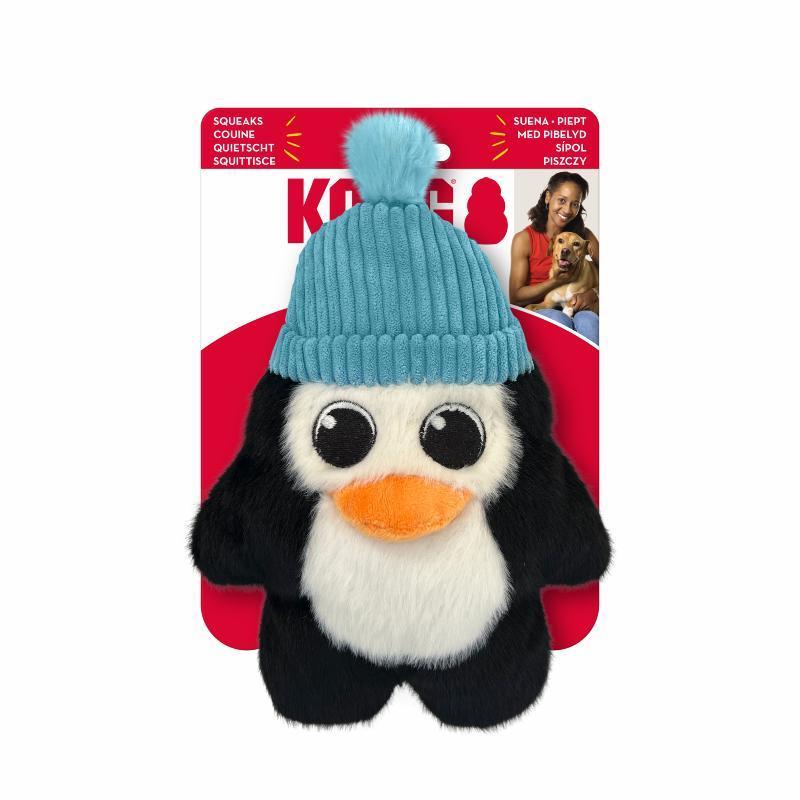 KONG Holiday Snuzzles Penguin Dog Toy, Medium