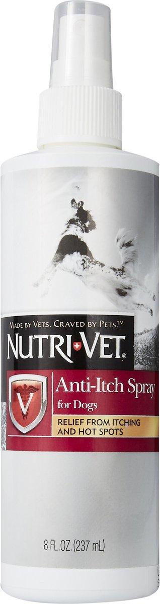 Nutri-Vet Anti-Itch Spray for Dogs, 8-oz (Size: 8-oz)
