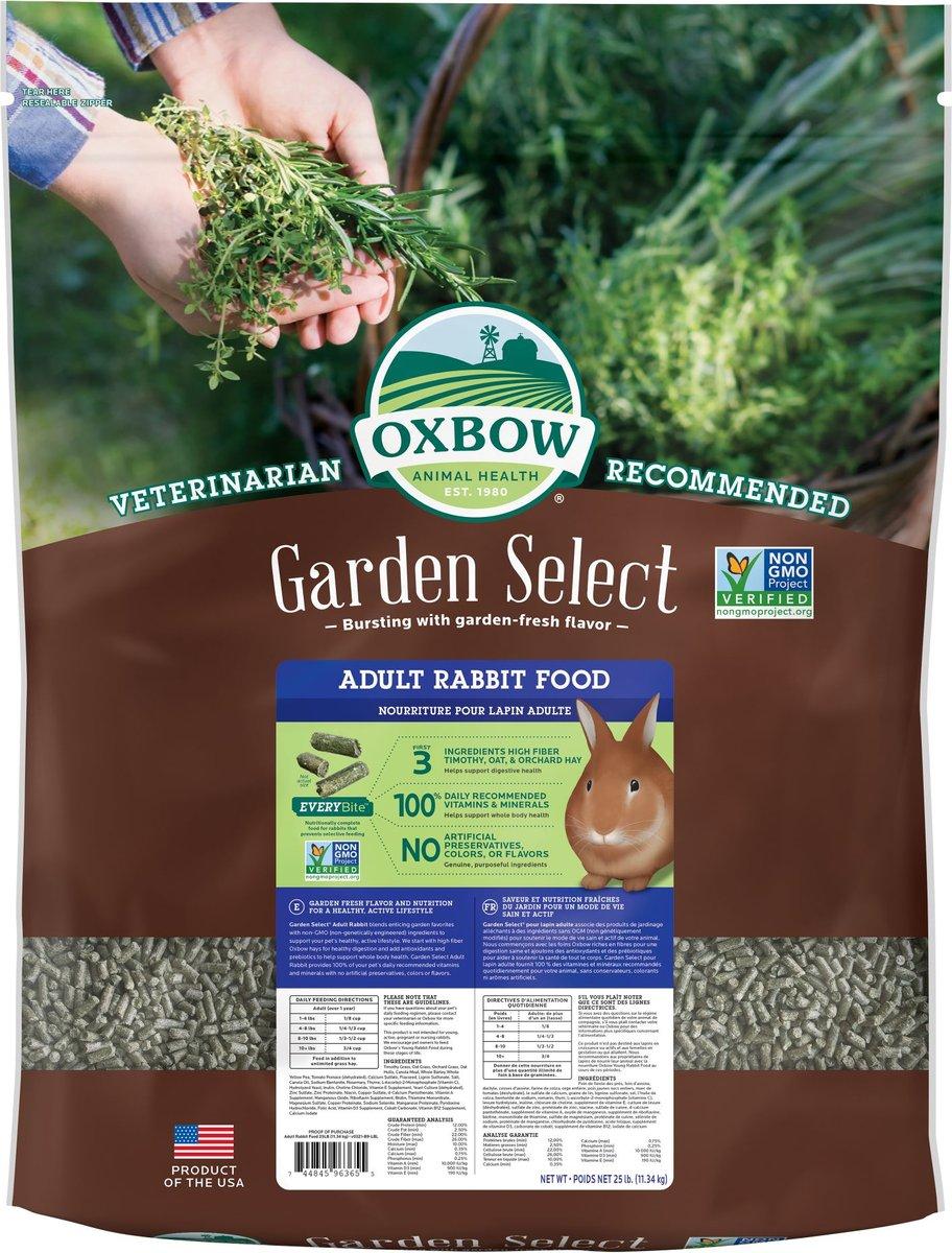 Oxbow Garden Select Adult Rabbit Food
