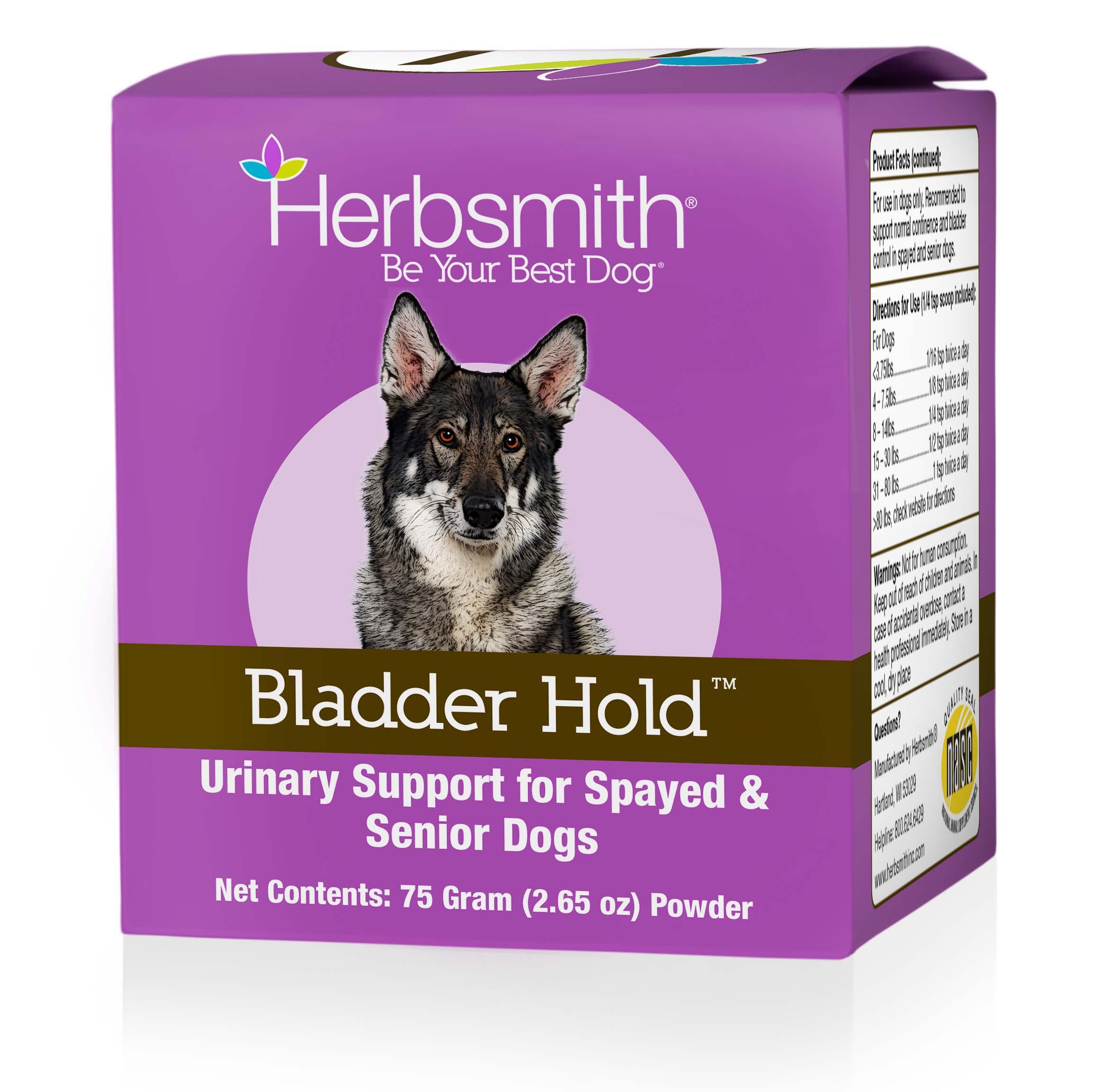 Herbsmith Bladder Hold Dog Supplement, 75-gram