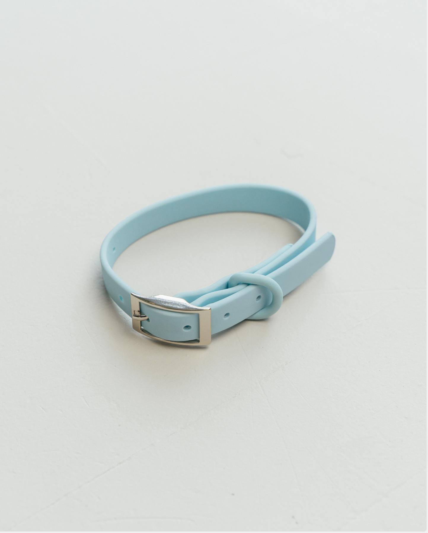 Dexypaws Waterproof Dog Collar, Sky Blue, X-Large