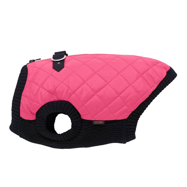 Gooby Fashion Vest Dog Jacket, Pink, Medium