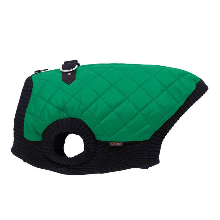 Gooby Fashion Vest Dog Jacket, Green, Medium