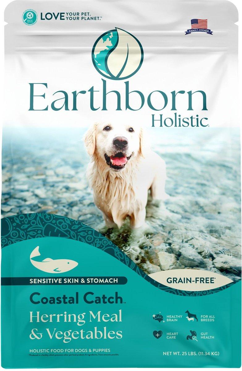 Earthborn Holistic Coastal Catch Herring Meal & Vegetables Grain-Free Dry Dog Food