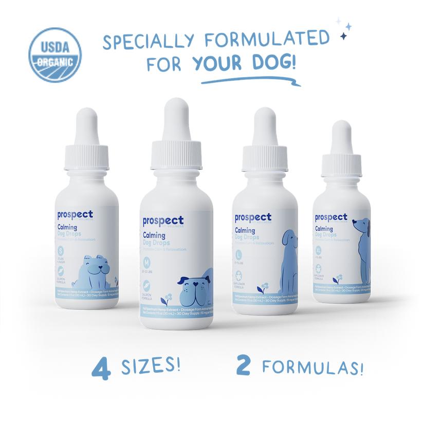 Prospect Pet Wellness Calming Salmon Formula Drops for Large Dogs, 1-oz