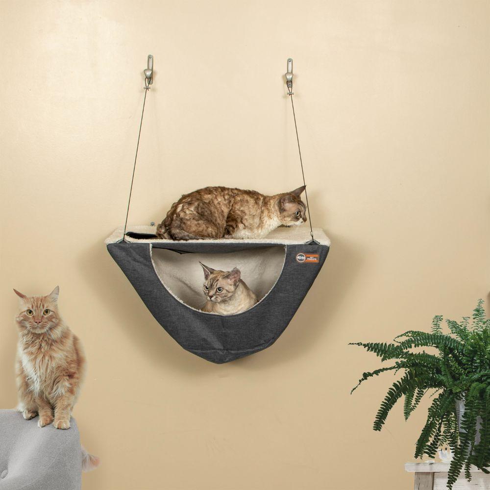 K&H Wall Mount Single Shelf Hammock for Cats