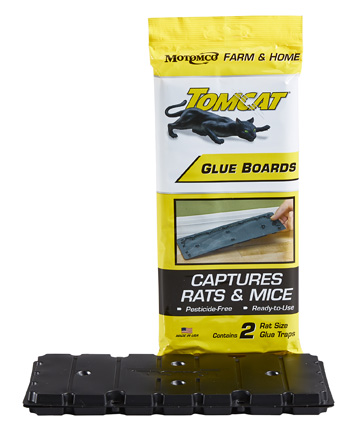 Motomco Tomcat Glue Boards Pest Control for Farm & Home, 2-pk