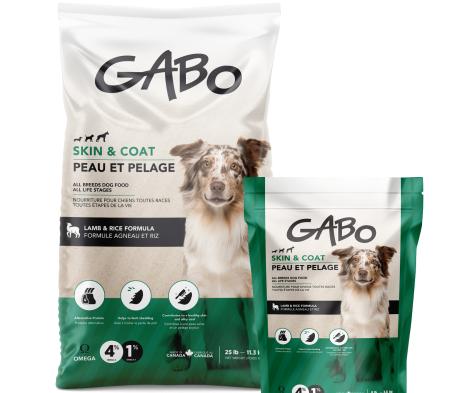 Gabo Skin & Coat Lamb & Rice Formula Dry Food for Dogs & Puppies, 11.3-kg