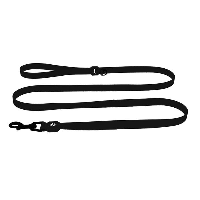 DOCO Jelly Bean Nylon Dog Leash, Black