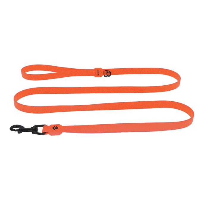 DOCO Jelly Bean Nylon Dog Leash, Safety Orange