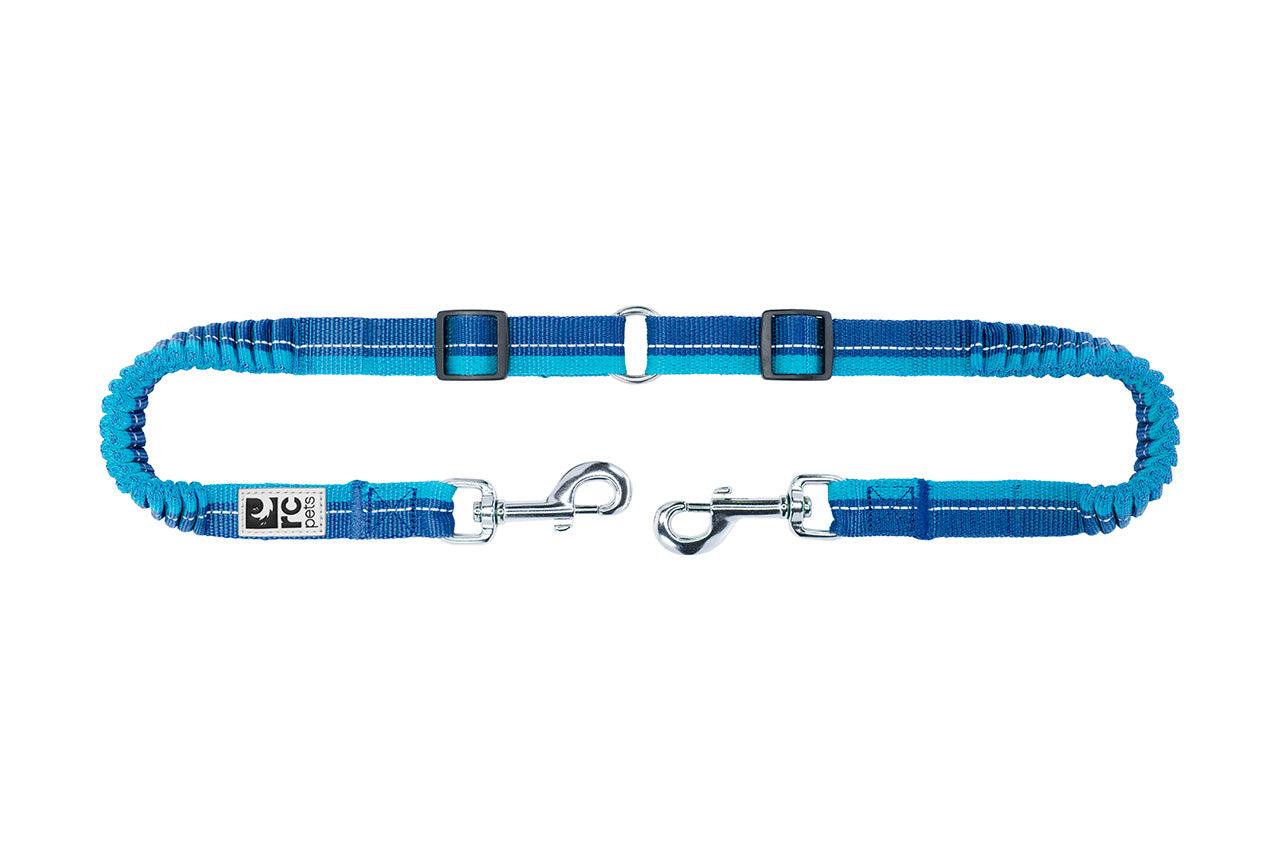 RC Pets Bungee Dog Coupler, Arctic Blue/Teal