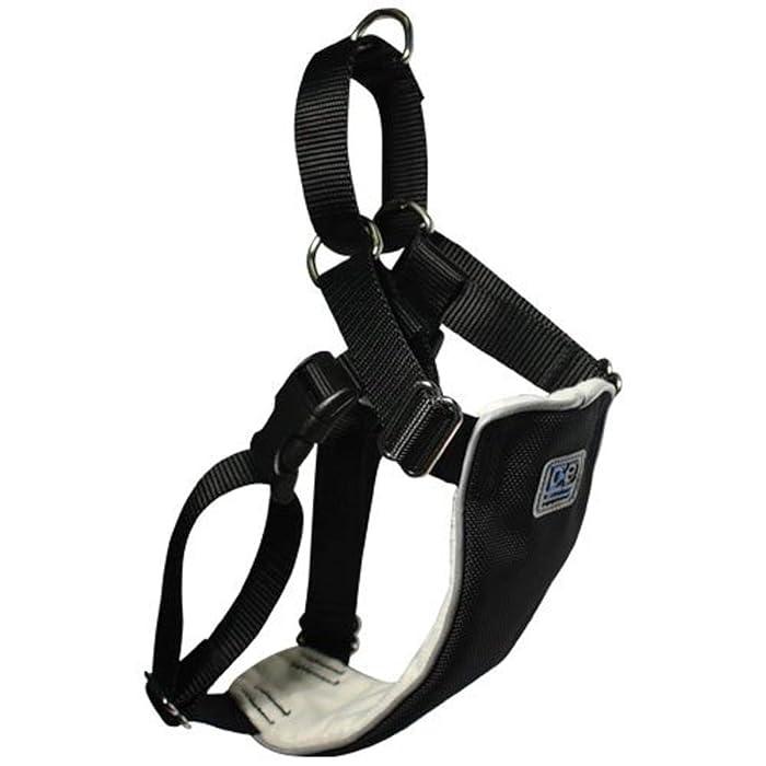 RC Pets No Pull Dog Harness, Black, Medium