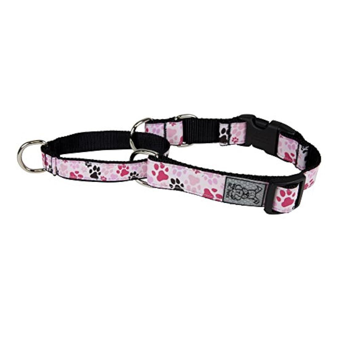 RC Pets Easy Clip Web Training Dog Collar, Pitter Patter Pink, Small
