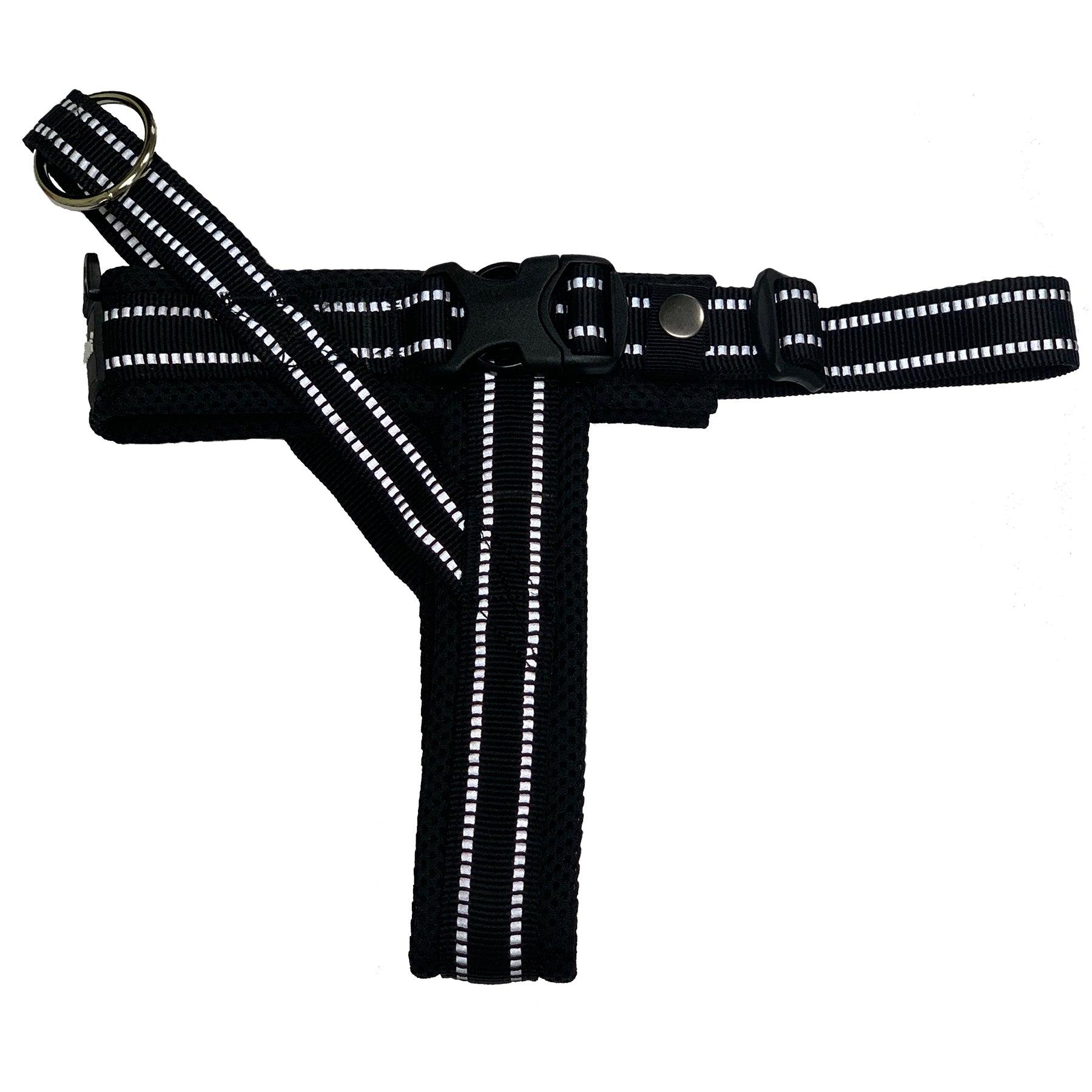 Muttluks MuTTravel Ready Sport Dog Harness, Black