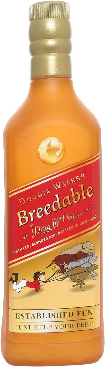 Silly Squeakers Liquor Bottle Doggie Walker Dog Toy