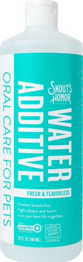 Skout's Honor Water Additive Fresh & Flavorless Oral Care for Pets