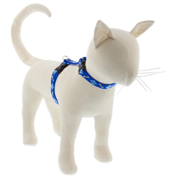 Lupine Pet Original Designs H-Style Cat Harness, Dapper Dog