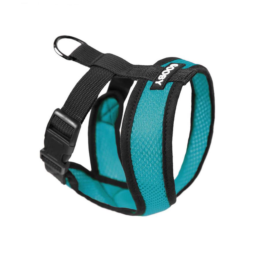Gooby Comfort X Dog Harness, Turquoise