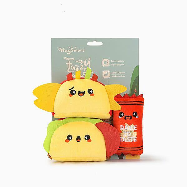 HugSmart Jouet Fiesta Chewsday Taco Pupper pour chien