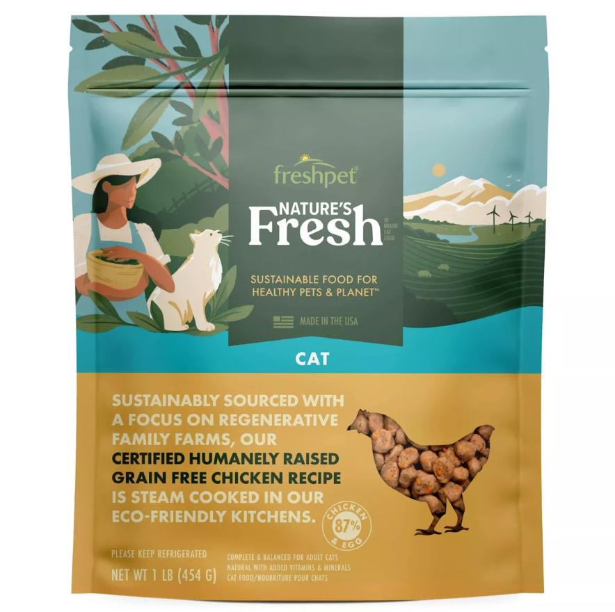 Freshpet Nature's Fresh Nugget Chicken Grain-Free Cat Food