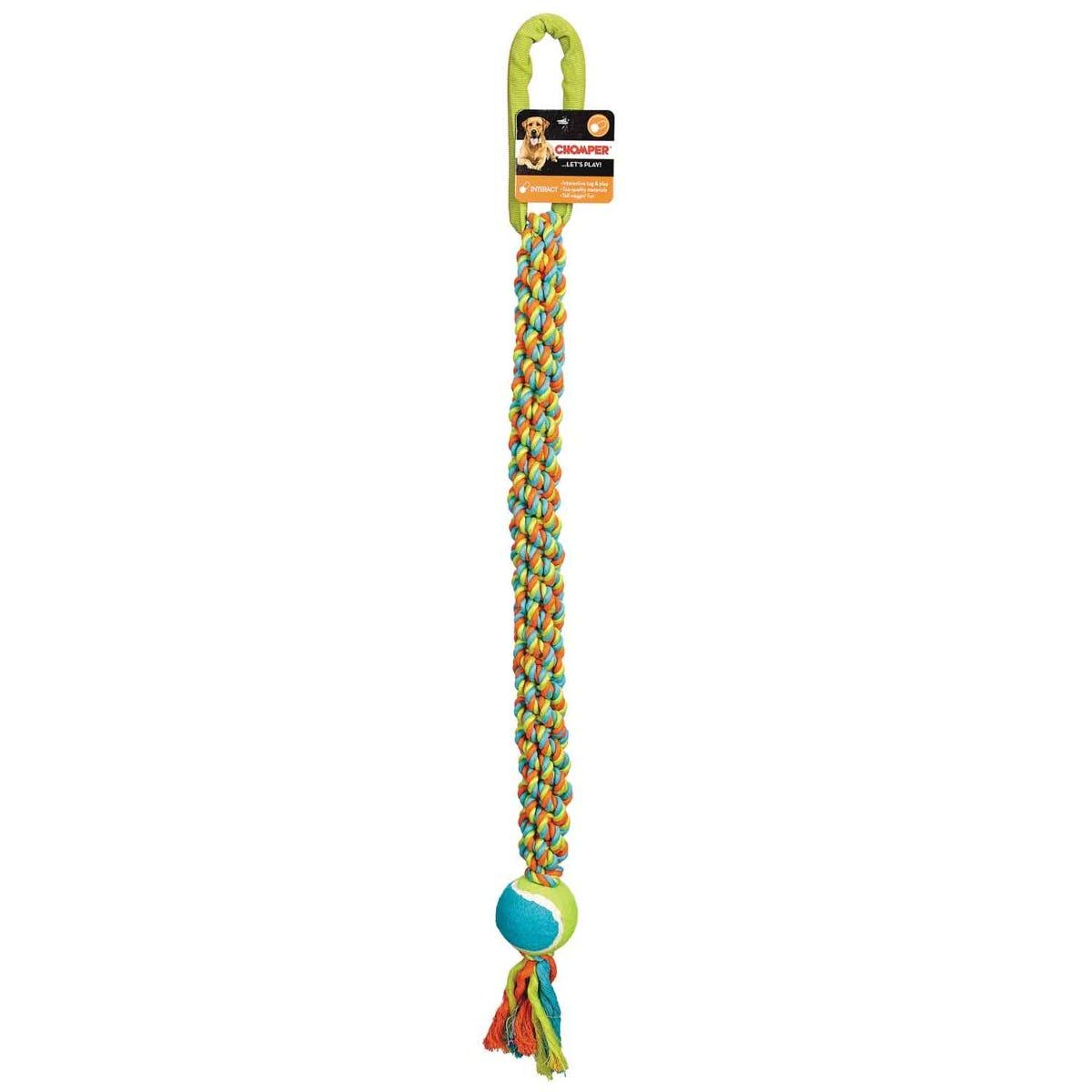 Chomper Rope with Ballistic Nylon Handle Tug Dog Toy