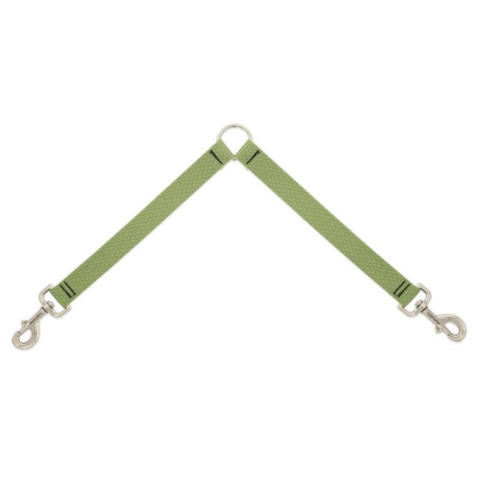 Lupine Pet Eco Dog Leash Coupler, Moss, 1-in x 24-in