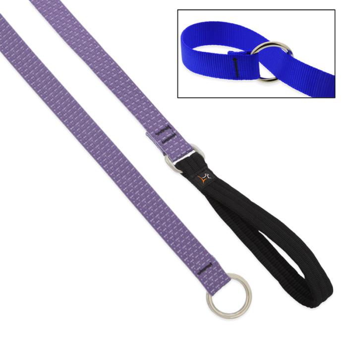Lupine Pet Eco Slip Dog Leash, Lilac, 3/4-in x 6-ft