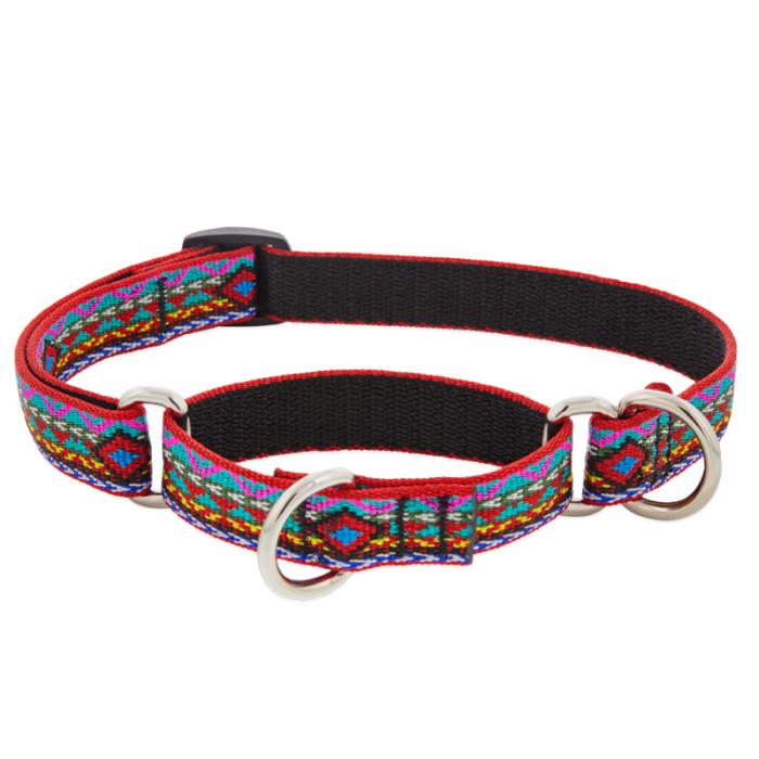 Lupine Pet Original Designs Martingale Dog Collar, El Paso, 3/4-in x 10-14-in