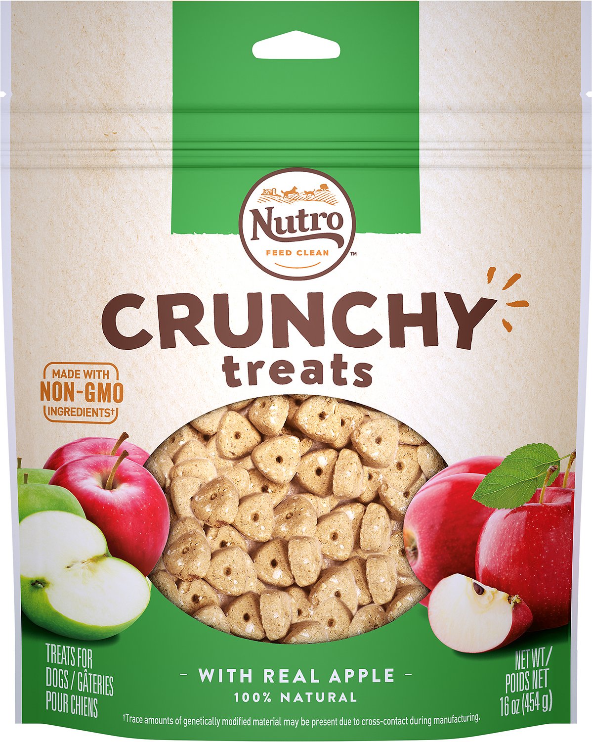 Nutro Crunchy with Real Apple Dog Treats