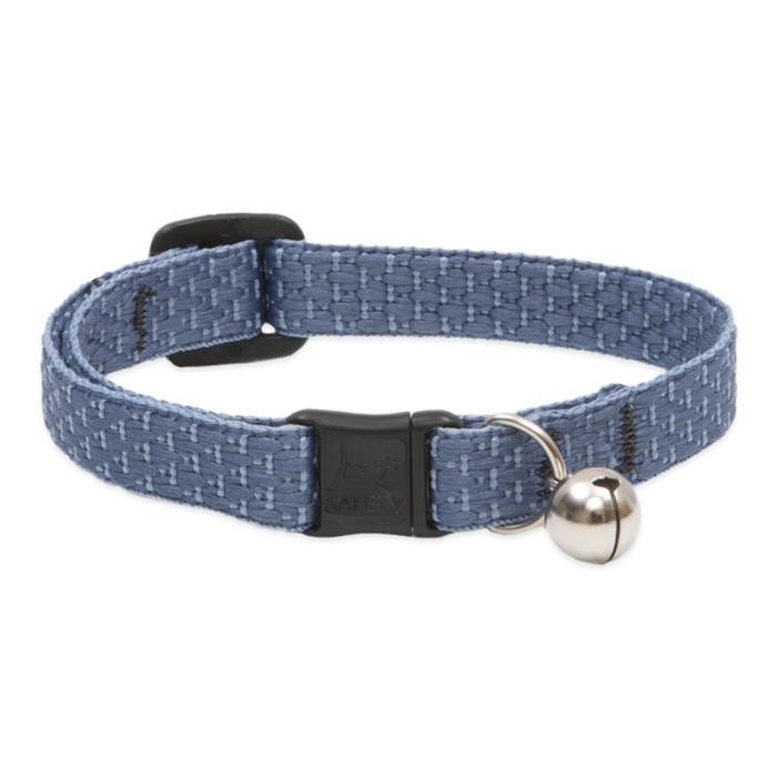 Lupine Pet Eco Safety Collar for Cats, Mountain Lake, 1/2-in x 8-12-in
