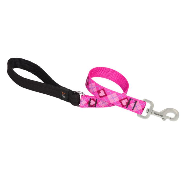 Lupine Pet Original Designs Dog Leash, Puppy Love, 1-in x 2-ft