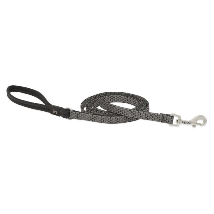 Lupine Pet Eco Dog Leash, Granite, 1/2-in x 4-ft