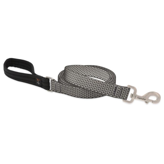 Lupine Pet Eco Dog Leash, Granite, 1-in x 4-ft