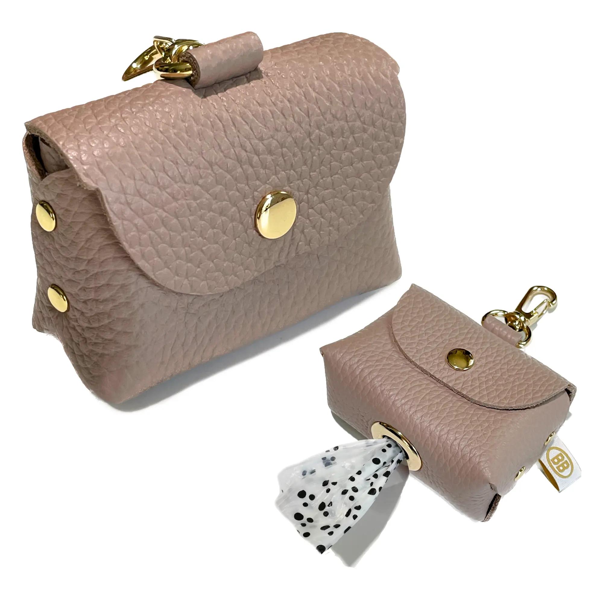 Buddy Belts Limited Poopurse Dog Poop Bag Dispenser, Latte