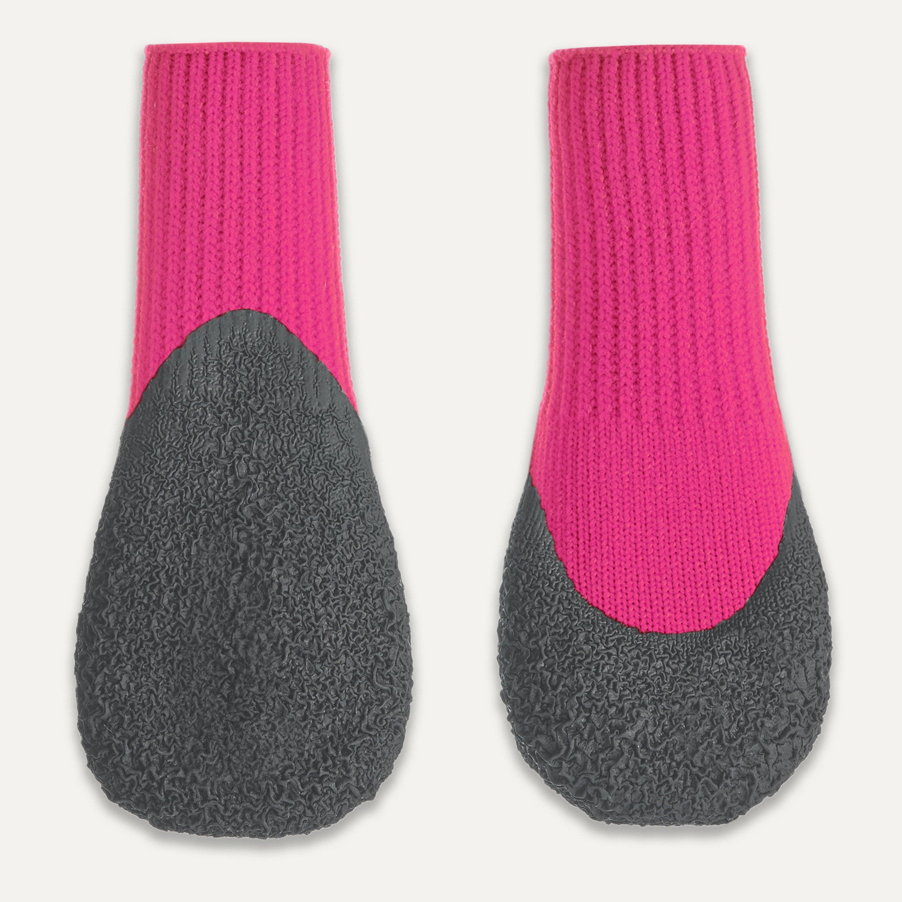 Goo-eez Bottines pour chiens LITES, Fuchsia, lot de 4, Large