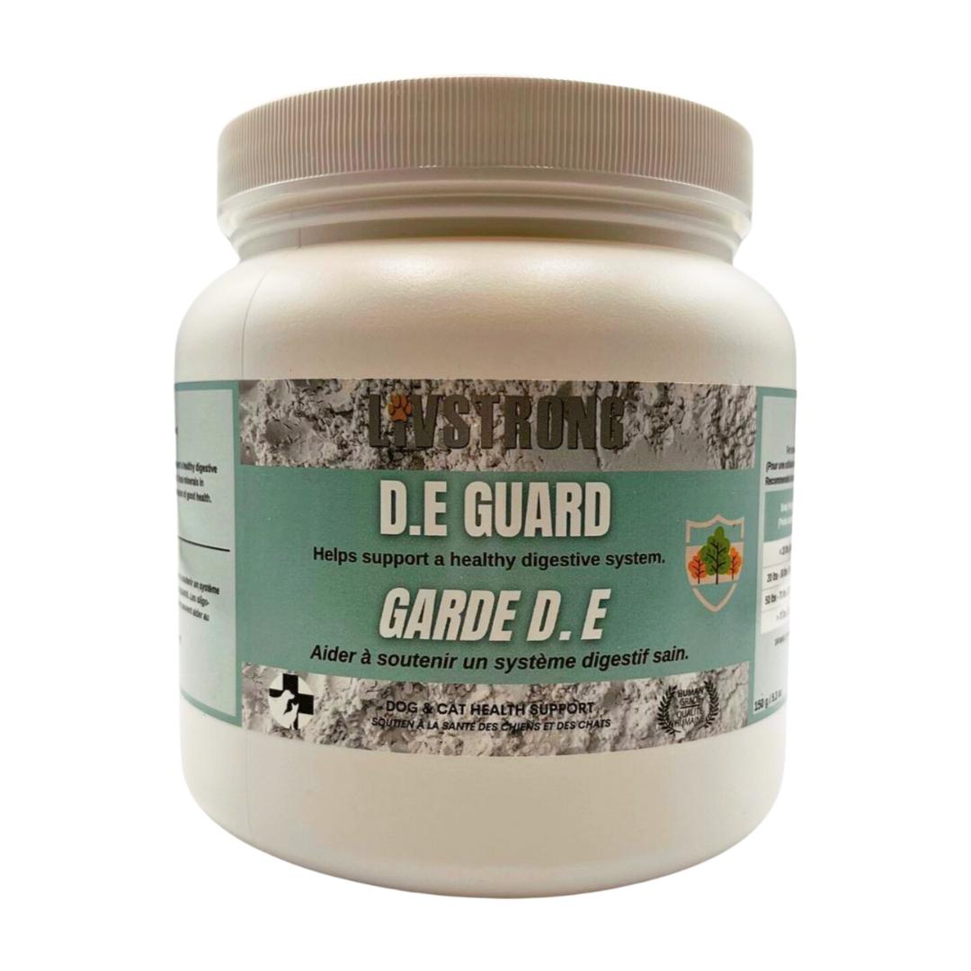 Livstrong Diatomaceous Earth Guard Powder Dog & Cat Supplement, 150-gram
