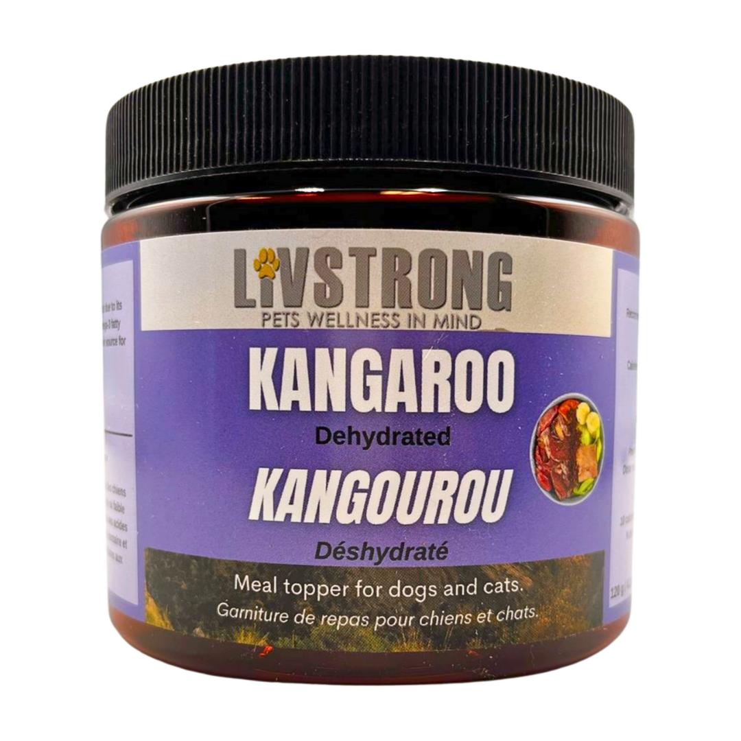 Livstrong Kangaroo Dog & Cat Food Topper, 120-gram