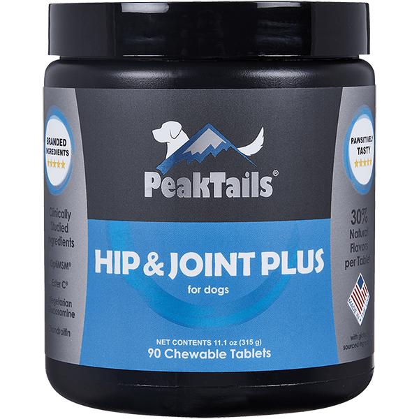 Kala Health PeakTails Hip & Joint Plus Dog Supplement, 90-count